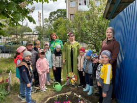 "Цветочный квест" в рамках акции «Весна в Белгороде» "Цветочный квест" в рамках акции «Весна в Белгороде».